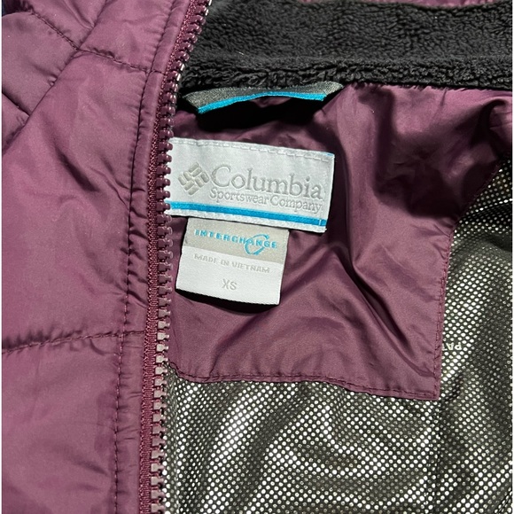 💜⚡️❄️Columbia winter jacket (XS)❄️⚡️💜 - Picture 8 of 9